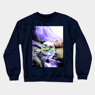 Galaxy Earth Orb Crewneck Sweatshirt
